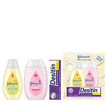 Johnson's Baby Care Gift Set - Wash, Lotion, Diaper Rash Paste