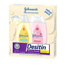 Johnson's Baby Care Gift Set - Wash, Lotion, Diaper Rash Paste