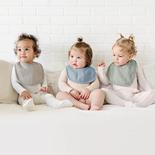 Konssy Muslin Baby Bibs 6 Pack - Absorbent & Adjustable