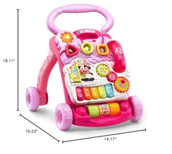 VTech Sit-to-Stand Walker, Pink