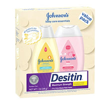 Johnson's Baby Care Gift Set - Wash, Lotion, Diaper Rash Paste