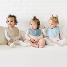 Konssy Muslin Baby Bibs 6 Pack - Absorbent & Adjustable