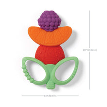 Infantino Silicone Baby Teether - Orange Carrot