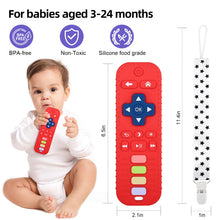 Chuya Baby Teether Toy - TV Remote Shape