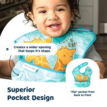 Waterproof Baby Bib - Mess-Free, BPA-Free