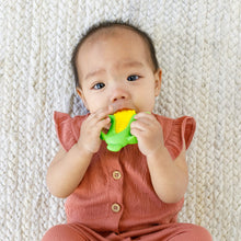 Infantino Silicone Baby Teether - Orange Carrot